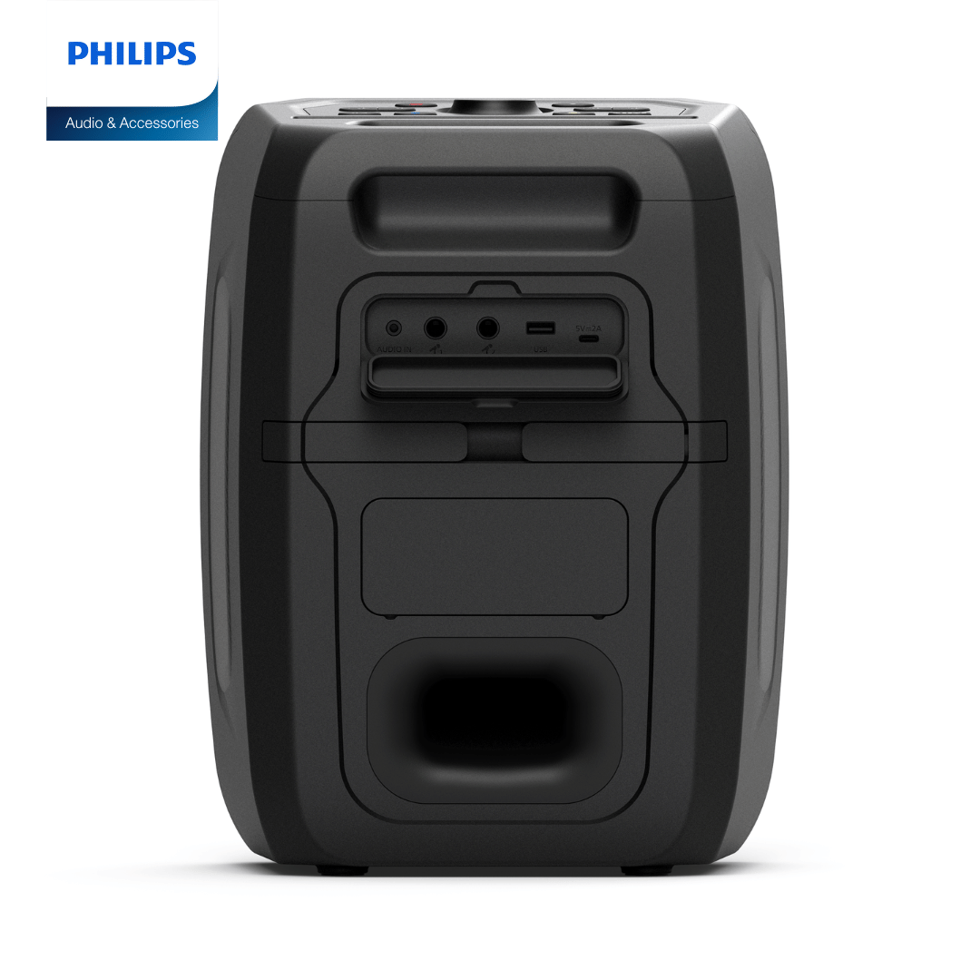 ลำโพงบลูทูธ Philips TAX3000/00 Party Speaker 60W BT Bass+ LED RGB_5